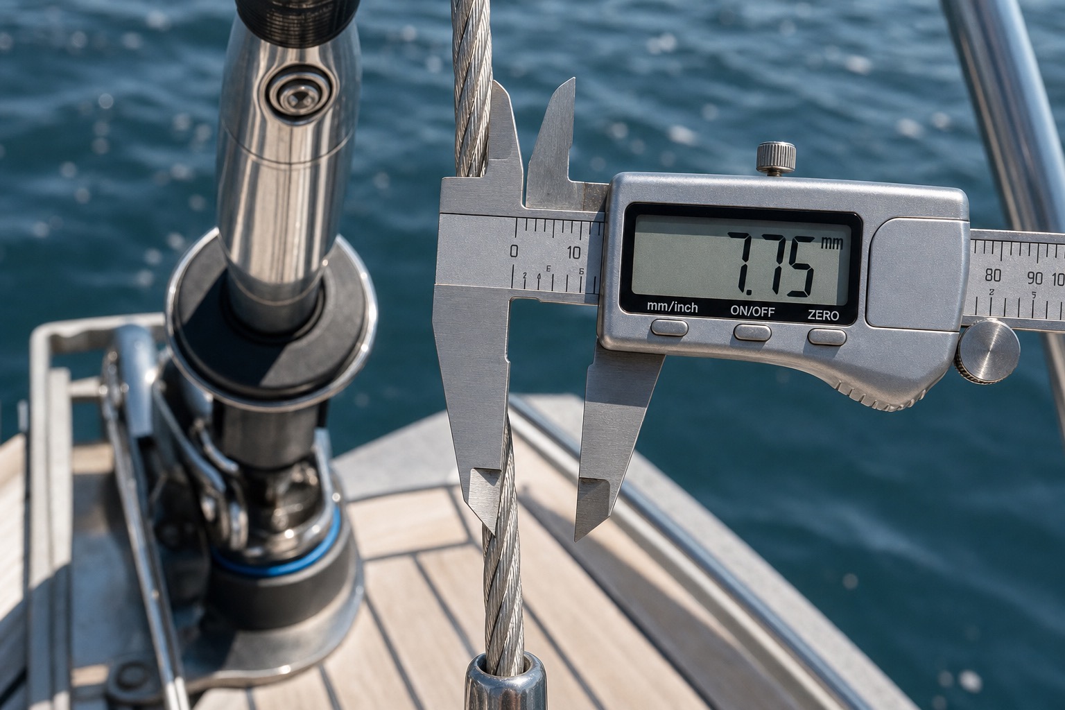 What size genoa furler do you need? Forestay diameter and luff length explained