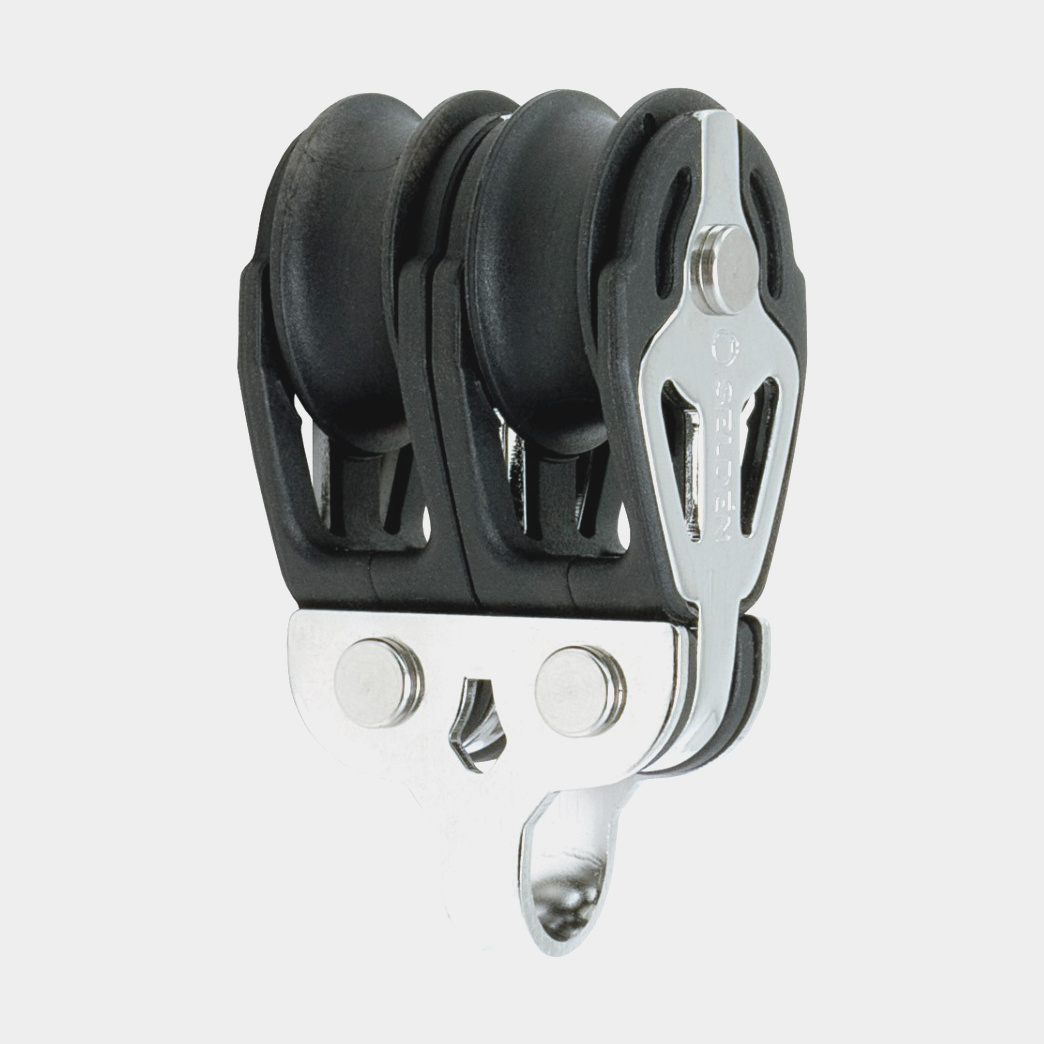 Seldén BBB 20 Dubbelblok Vast Kogellager