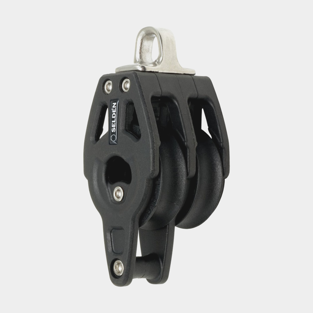 Seldén BBB 30 Dubbelblok vast met hondsvot
