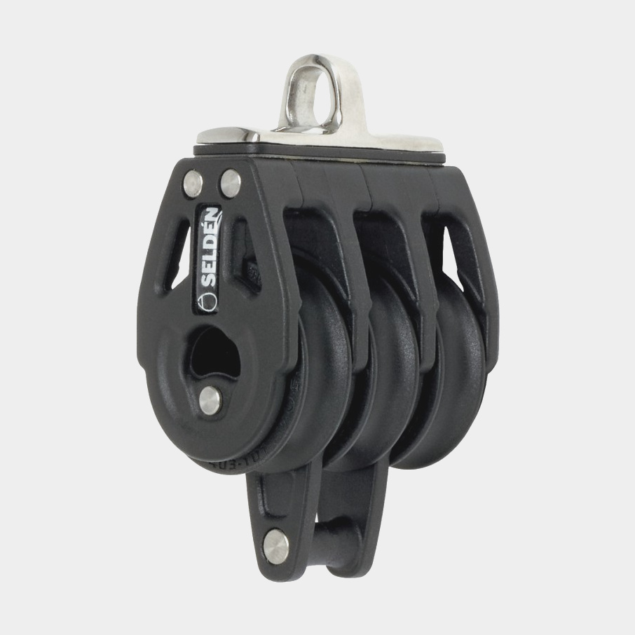 Seldén BBB 30 Tripleblok vast kogellager met hondsvot