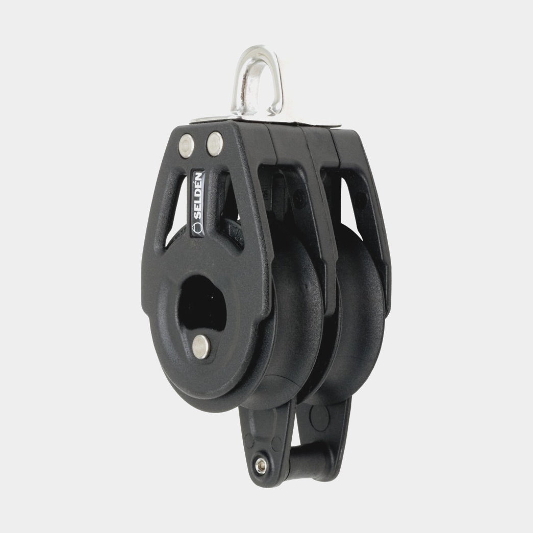 Seldén BBB 40 Dubbelblok vast kogellager met hondsvot