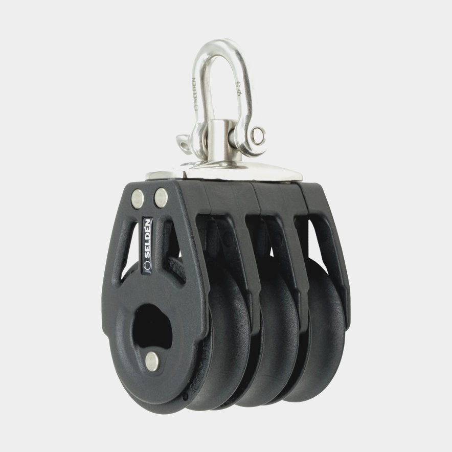 Seldén BBB 40 Tripleblok met D-sluiting roterend