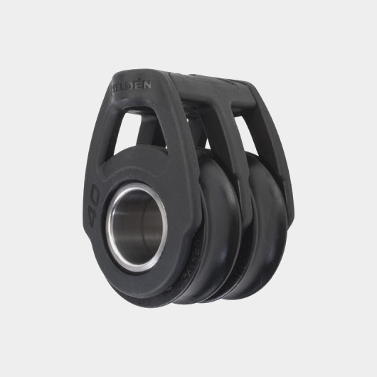 Seldén S40 Dubbelblok vast kogellager met lijnbevestiging