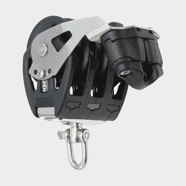 Seldén PBB 60 Tripleblok met D-sluiting Roterend Glijlager met Schootklem