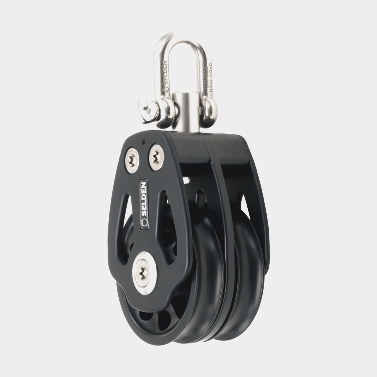 Seldén PBB 100 Dubbelblok met D-sluitingen Roterend Glijlager