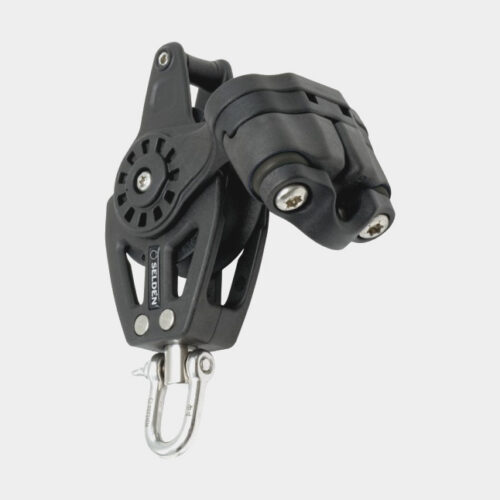 Seldén BBB 40 Enkelblok met hondsvot & schootklem